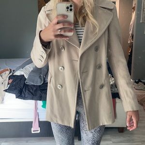 Kenneth Cole coat tan / champagne size 2